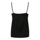 thumbnail image 4 of Chaleco de encaje estampado de moda para mujer - Poliéster, cuello en V, tirantes, camiseta informal, 4 of 6