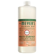 Mrs. Meyer's Clean Day Multi-Surface Everyday Concentrate, Geranium Scent, 32 Fl Oz Bottle