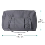 Evenflo Feeding Grey Pumping Accessories Tote - 33 Count, 1 Pack