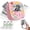 Pink, variant on Blozor Mini Thermal Printer XenGro AH-M2,Portable Inkless Bluetooth Photo Printer with 4 Rolls Paper,Wireless Pocket Sticker Maker for Notes Kids Gift