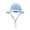 Blue, variant on Willtoo Baby Sun Hat Toddler Girl Wide Brim Beach Cap Outdoor Summer Breathable Kids Hat