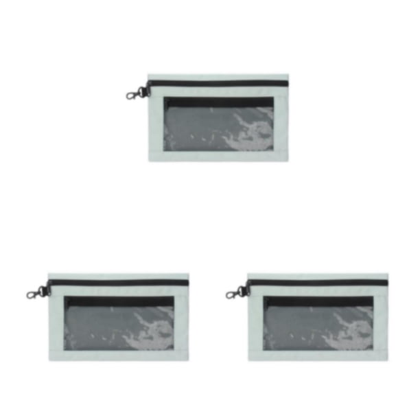 Riwesomey Bolsa de herramientas multifuncional de tela con cremallera para bolsillo de hardware Bolsa de organización Bolsillo de hardware verde Type1 NO1