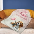 thumbnail image 4 of Every Fart is Love Note Beagle Guilty Face Happy Valentine's Cozy Fleece Blanket Beagles Dog Lover Gifts Idea Warm Soft Throw Blanket - 01016, 4 of 5