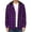 Purple, variant on Men's Flannel Hoodie Shirts Casual Button Down Plaid Shirt Jackets for Men Long Sleeve Hooded Gray M