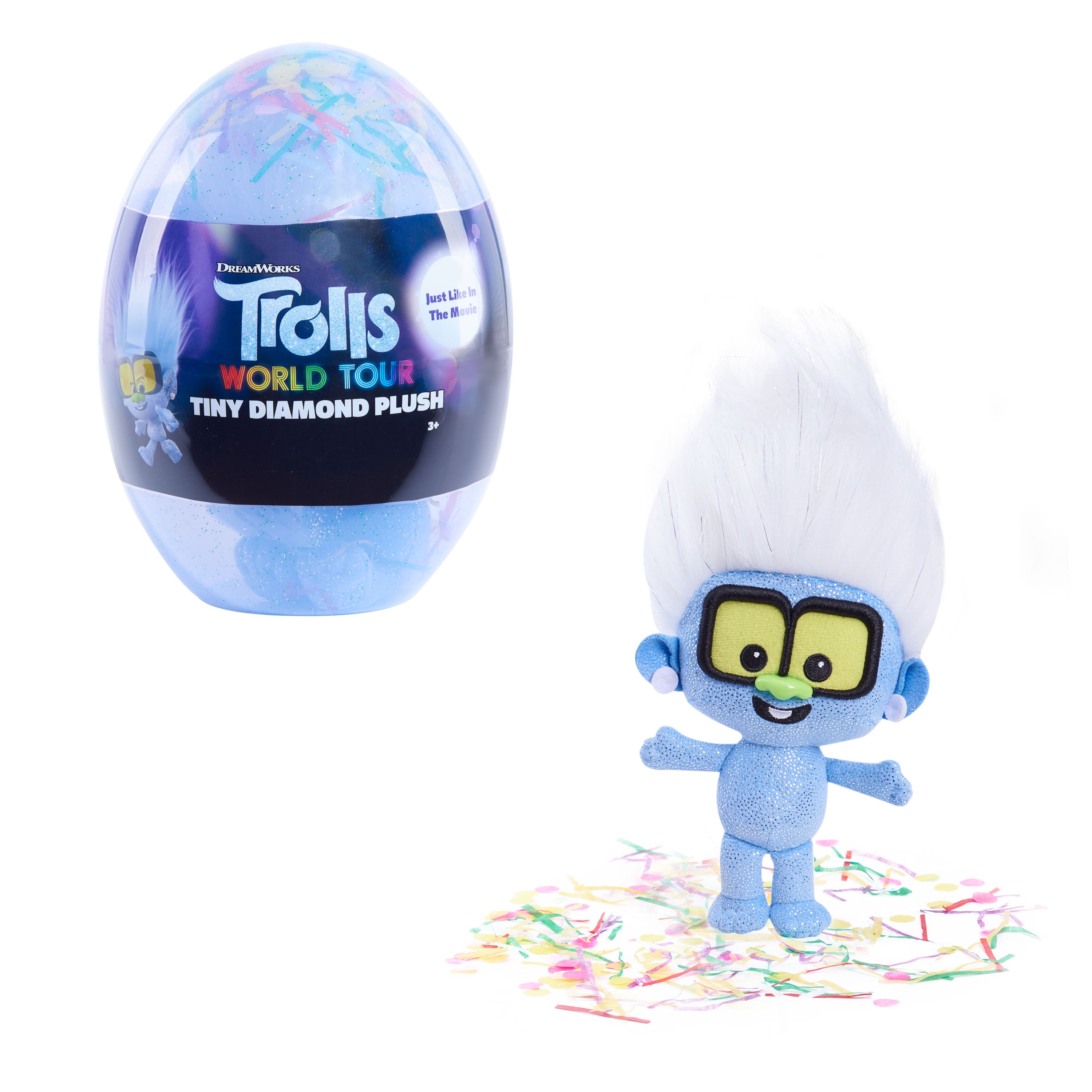 trolls tiny diamond plush