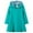Mint Green, variant on Girls Fall Dress Girls Hooded Sweatshirt Dress Pure Color Casual School Outfit for Spring Autumn Seasons 18-24 Months White