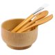 thumbnail image 4 of Diy Face Cover Mixing Bowl Set Kits De Herramientas De Cubierta Facial De Madera Que Incluyen Bowl Spoon Brush Stirrer Sweethay CE006423-00, 4 of 6