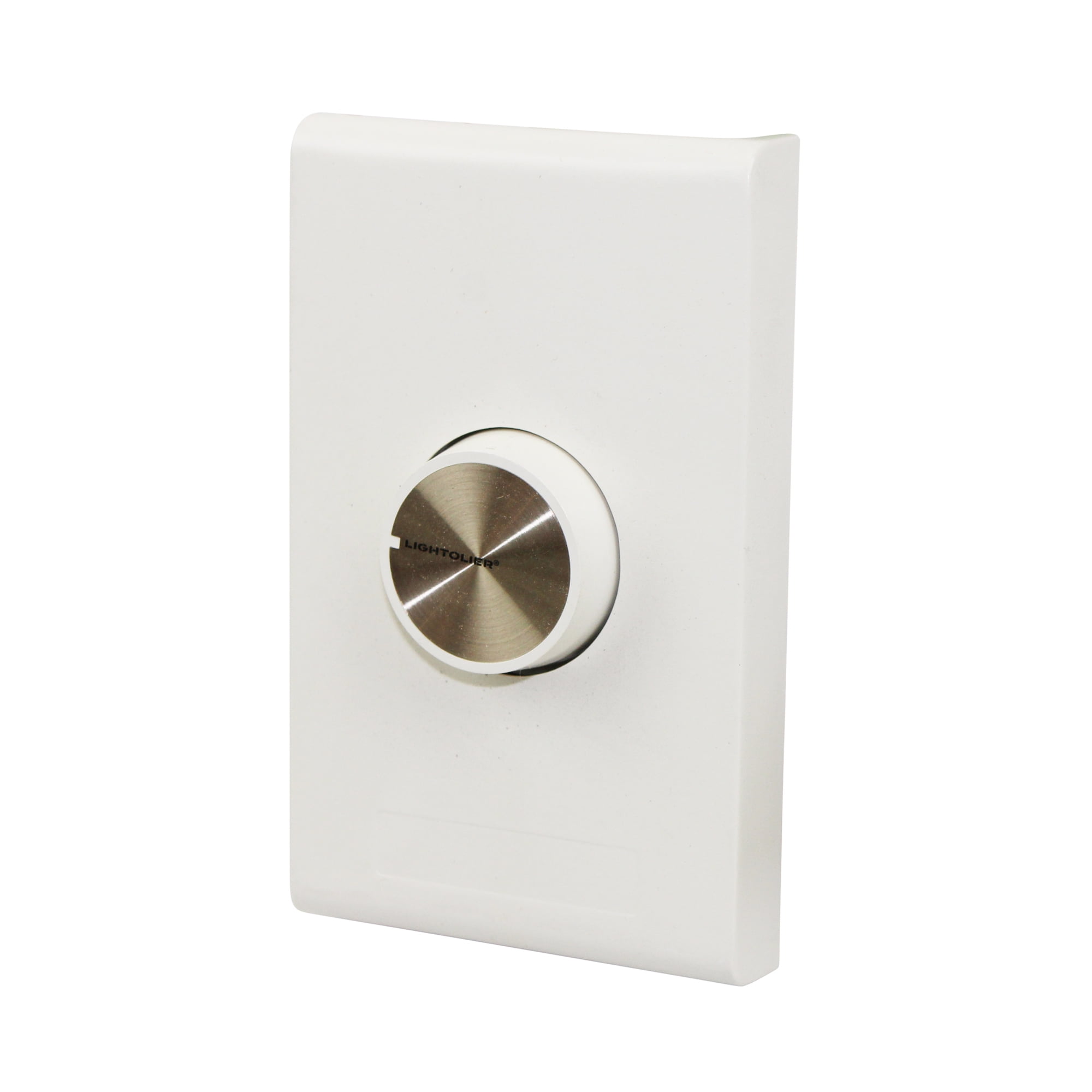 Lightolier Controls P600VAR Precision Rotary Switch 600VA Single Pole Dimmer, White Walmart