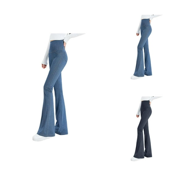 Jeans for Women Y2K High Waisted Slim Fit Tummy Control Lifting Skinny Flare Jean Pants Womens Jeans Trousers