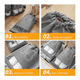 thumbnail image 5 of Bolsa De Viaje para Zapatos 10 Piezas Gris, 5 of 5