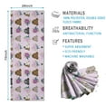 thumbnail image 2 of Cute Pitbull Terriers Dog and Flower Hot Yoga Mat Towel Non Slip for Hot Yoga - Quick-Drying Yoga Mat Cover with 4 Corner Pockets with Travel Bag - Hot Yoga Towel Non Slip 70"x26", 2 of 6