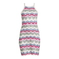 thumbnail image 3 of No Boundaries Juniors' Sleeveless Crochet Dress, 3 of 5