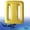 Yellow, variant on GOGHOST Dive Belt Weights-Vinyl Coated Lead Weights for Freediving, Spearfishing-Black 1.1lb/0.5kg
