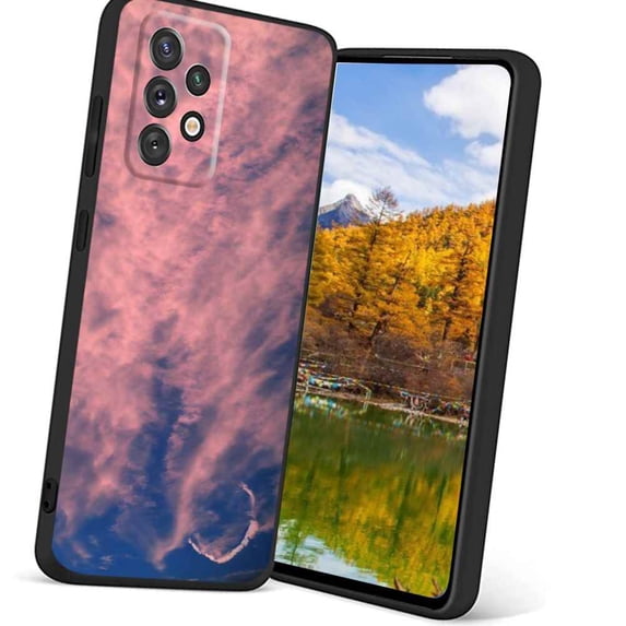 Compatible with Samsung Galaxy A72 5G Phone Case, Clouds-11 Case Silicone Protective for Teen Girl Boy Case for Samsung Galaxy A72 5G