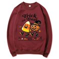 thumbnail image 4 of Halloween Sweatshirts for Women Halloween Costumes for Women Halloween Tops for Women Pullover Sweaters Crew Neck Sweatshirts Women Oversized Sweatshirt for Women Hlloween Tops for Women, 4 of 5