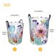 thumbnail image 3 of Fotbe Cactus Cesto de Ropa con Asas, Cesto Impermeable de Gran Capacidad, Bolsa de Lavado para Dormitorio, Cesto de Ropa con Ruedas y Asas-Small, 3 of 6