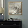 thumbnail image 4 of Amanti Art Pussy Willow Still Life Gray Pots Crop Framed Canvas Wall Art, 4 of 10