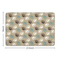 thumbnail image 5 of Paw Prints Flannel Non Slip Door Rugs,Washable Door Mats Indoor,Decorative Door Mats,Dirt-Resistant and Absorbent Doormat for Entrance,Bedroom,Kitchen,Bathroom,23.5x16in(60x40cm), 5 of 5