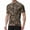 Coffee, variant on Mens Cycling Jersey Print Short Sleeve Bike Shirt Quick Dry Moisture Wicking Breathable Mesh Cycling Clothing for Road Gravel Riding Bronze L