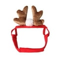 thumbnail image 3 of Pet Dog Cat Cap Deer Antler Headband Christmas Party Holiday Headwear Hat Gift, 3 of 8