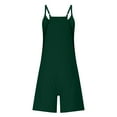 thumbnail image 7 of Luvrsol Matching Sets Women Clothing Summer Solid Casual Sleeveless Suspender Short Jumpsuit, Size S-2XL, 7 of 7