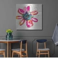 thumbnail image 4 of Luxe Metal Art 'Colorful Daisy' by Linda Woods, Metal Wall Art, 36"x36", 4 of 9