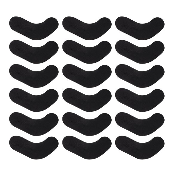 GOOHOCHY 18pcs Boot Fitting Pads Ski Boot Fitting Foam Ankle Ski Boot Inserts Protector for Ankle Pressure Heel Lift Blisters Black
