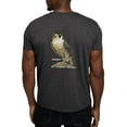thumbnail image 2 of CafePress - Peregrine Falcon Bird Dark T Shirt - Men's Classic Graphic Cotton T-Shirt, 2 of 4