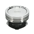 thumbnail image 3 of Manley Performance 638005C-4 86.5 mm 0.5 mm Oversized Bore 8.5-1 Dish Piston Set with Ring for Nissan, 3 of 10