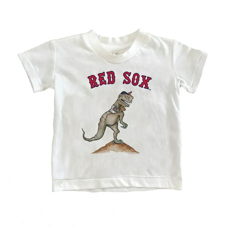 Boston Red Sox Tiny Turnip Infant TT Rex T-Shirt - White