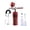 Red set 2, variant on Rechargeable Airbrush Compressor Kit Oxygen Deep Hydrating Machine For Nail Art Tattoo Cake Makeup Air Brush Sprayer Gun Water ,Flexible
