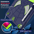 thumbnail image 6 of Tablet Case for Apple iPad 7th/8th/9th Generation 10.2-in Shockproof Rugged Cover with Stand & Shoulder Strap, 6 of 6