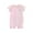 Pink, variant on Kovlvoll Newborn Baby Girls Boys Clothes Summer Jumpsuit Short Sleeve Crewneck Button Solid Color Cotton Lounge Rompers