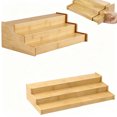 thumbnail image 1 of Organizador expandible para botes de especias Estante retráctil de cocina de 3 niveles Estante de almacenamiento multifuncional, 1 of 4
