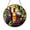 Acrylic 3.5 Inch, variant on Wine Bottle Grape Vineyard Stained Glass Suncatcher Window Hanging Decor, Rustic Kitchen Sun Catcher Ornament, Colorful Stained Glass Style Window Art, Decorative Vineyard Theme Window Hanging