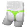 thumbnail image 4 of successthop Underwear Thongs Lace Men Comfortable Underpant Lightweight Soft Solid Confidence Thongs Green Free Size, 4 of 7