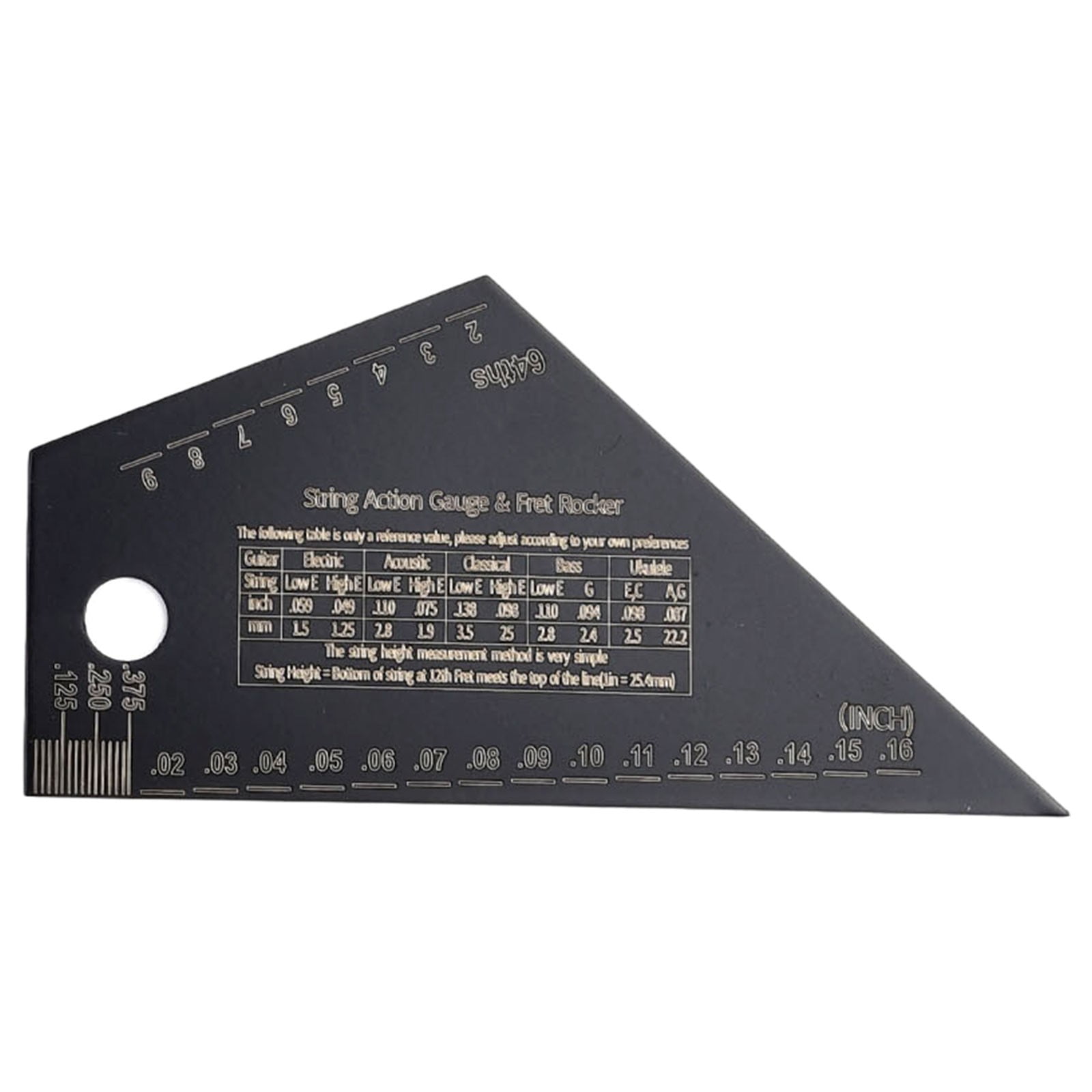 Comprehensive 4 Pcs Luthier Tools Set For Guitar Setup Including Leveling Ruler And Height Gauge For Precision Work