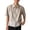 Khaki, variant on IWRICH Men's Business Lightweight Jacket Casual Bomber Jacket Shirts Varsity Fashion Spring Fall Coats Khaki XL