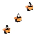 thumbnail image 1 of kurtrusly Essentiels de Yoga Bien Emballés dans un Sac de Sport Robuste et Durable Sacs de Sport Yoga Couleur Orange 3ensemble, 1 of 6