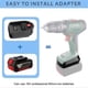 thumbnail image 5 of Adapter Converter BOSB18C Use for Bosch 18V Li-Ion Battery BAT618 on Home Lithium Electrical Power T, 5 of 5