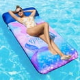 thumbnail image 1 of Flotador para piscina FinduWill de gran tamaño para adultos con reposacabezas, 350 kg, 1 of 6
