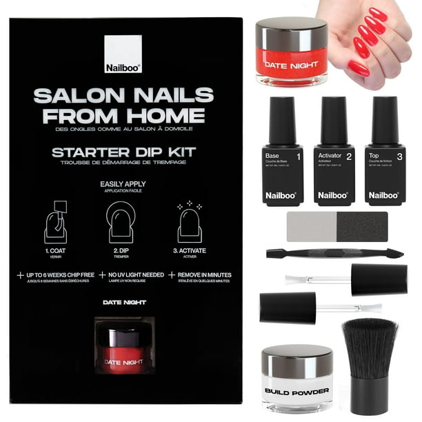 Nailboo Basics PREMIUM Powder Dip Nail Starter Kit for Beginners