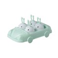 thumbnail image 2 of Toystoory Molde de paletas para coche DIY, rejilla de hielo de plástico hecha en casa, molde de helado de dibujos animados, resistente al calor, Cocina y Comedor Verde Toystoory HA005145-02, 2 of 6