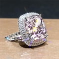 thumbnail image 5 of LINXIQIN Classic Cocktail Bridal For Women For Her Dazzling Shiny AAA Zircon Cubic Zirconia Ring Elegant Gift With Gift Packaging, 5 of 10