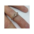thumbnail image 4 of 1.50Ct Morganite & Natural Diamond 3 Stone Ring 14K Rose Gold, 4 of 4