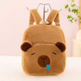 thumbnail image 2 of HJYCHN Preschool Backpack for Girls Cute Cartoon Plush Toy Storage Daypack for Kids Girls Boys 5-15 Years Backpack for School Blue One Size, 2 of 4