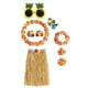thumbnail image 2 of Accesorios de disfraz Salvador falda hawaiana para festivales de playa Longitud 60 cm, 2 of 10