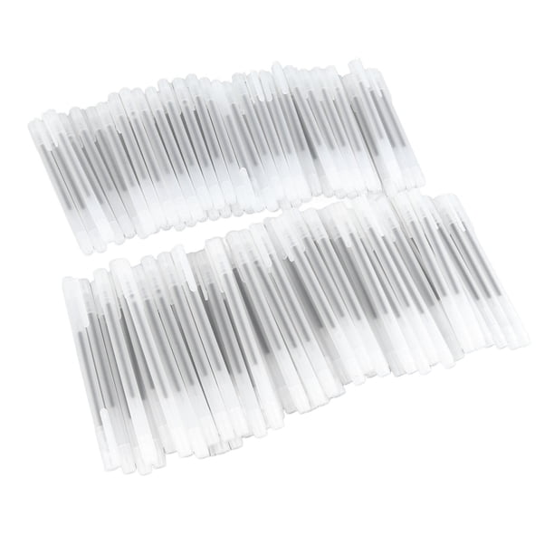 Pen de Gel Negro, Bolígrafos de Tinta Prácticos Ercrite -Suavemento La Carcasa Helada Transparente Ampliamento Utilizada 0.5 mm Para Estudiantes para El Trabajo
