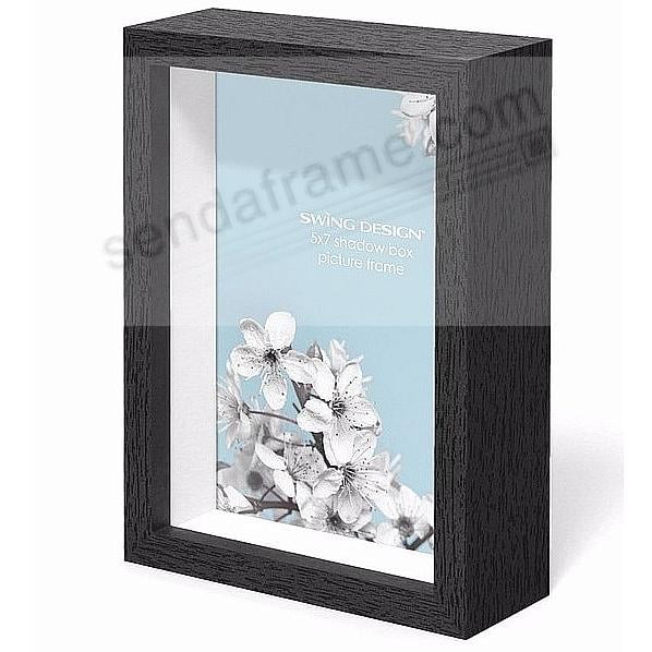 Chroma Shadow Box Frame Black 5x7