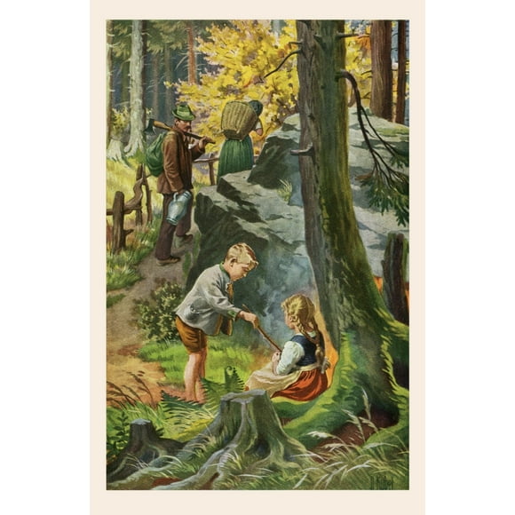 Hansel And Gretel Poster Print By Mary Evans Peter And Dawn Cope Collection (24 X 36)